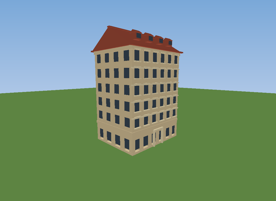 Historic Munich apartment building